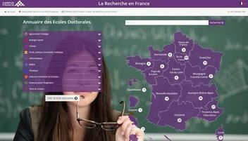 Le portail « recherche » de Campus France 