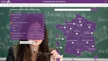 Le portail « recherche » de Campus France