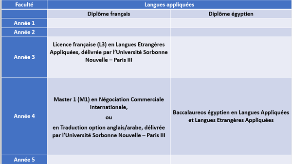 L Universite Francaise D Egypte Ufe Campus France